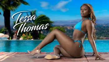 “I’ll Keep Your Secret… Maybe” Bratty Black Babe Tessa Thomas vs White Nerd Cock!
